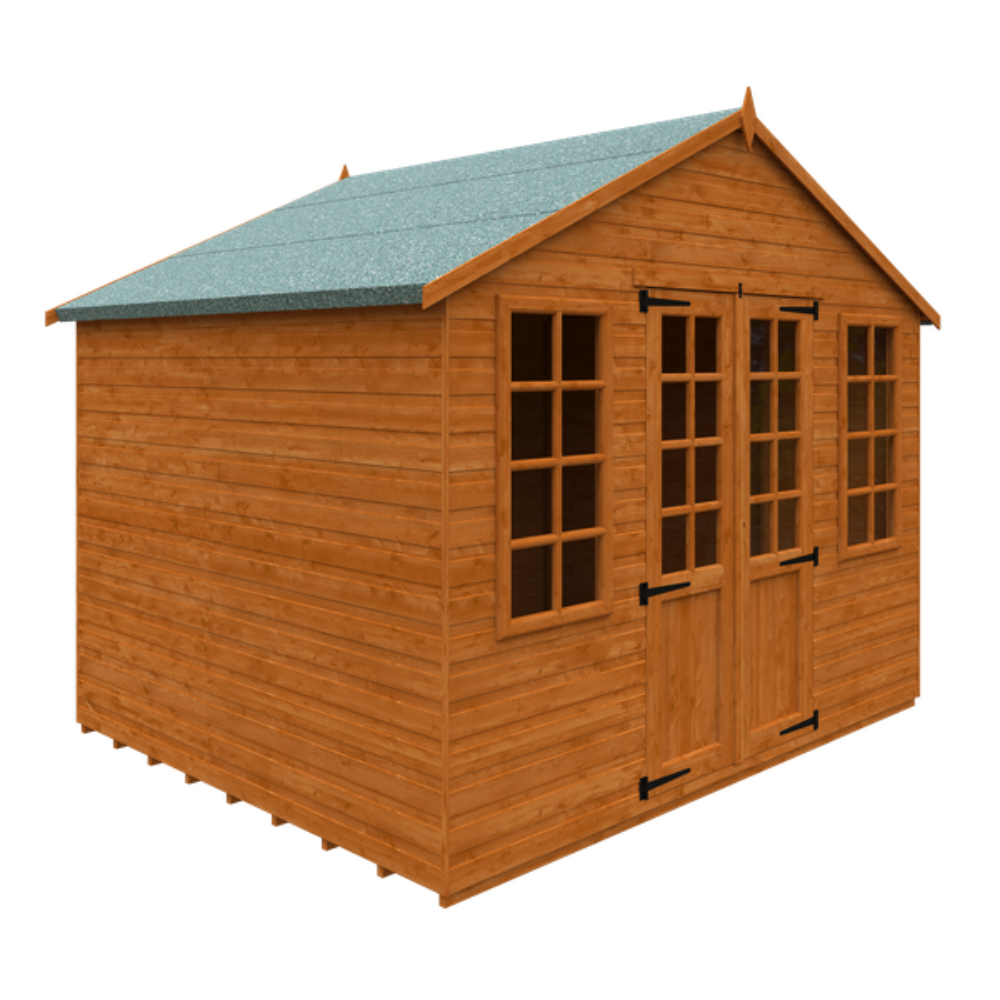 8x10 Full Pane Summerhouse (inc Side Windows)