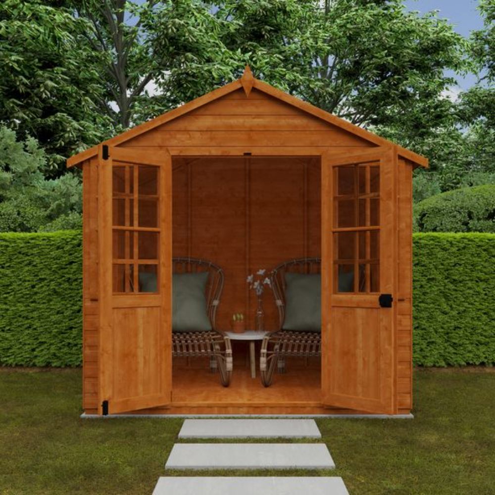 6x8 Full Pane Summerhouse (inc Side Windows)