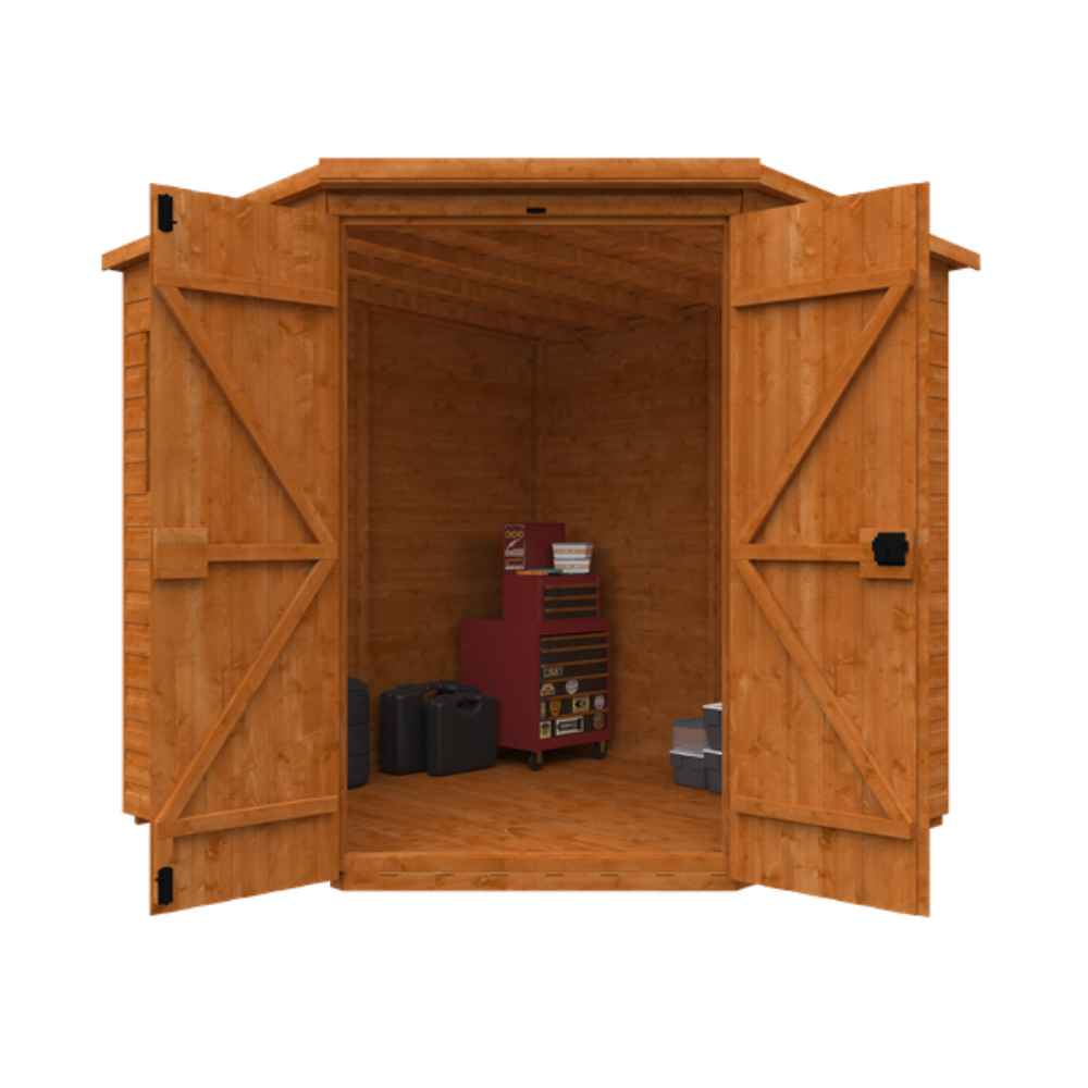 7x7 Corner Shed