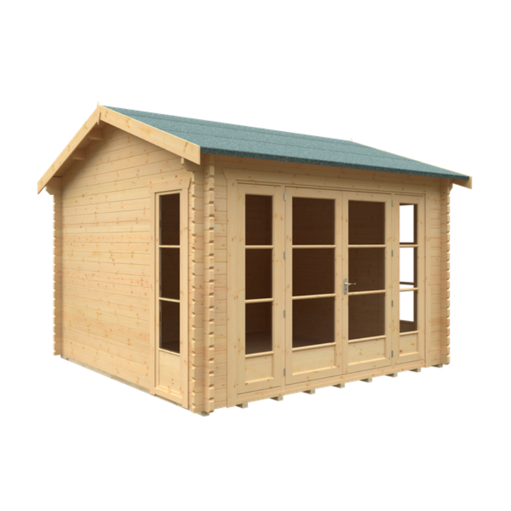 12x12 Bamber 44mm Log Cabin