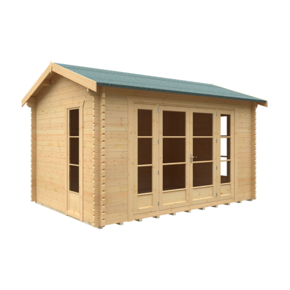14x10 Bamber 44mm Log Cabin