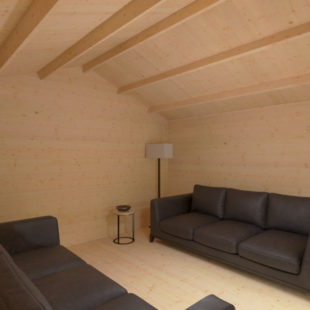 14x14 Balmoral 44mm Log Cabin