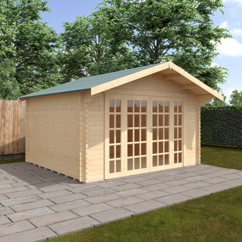 12x14 Balmoral 44mm Log Cabin