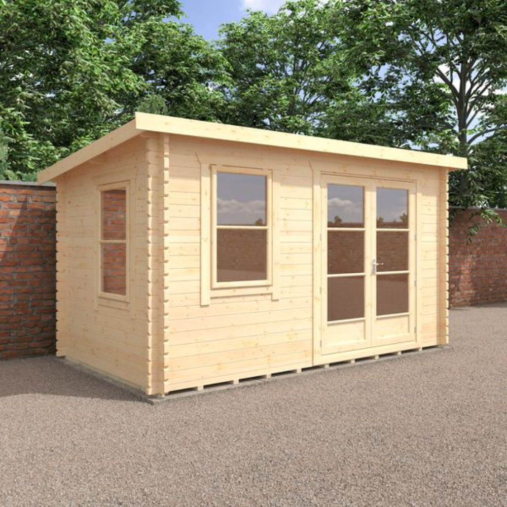 14x8 Belton 44mm Log Cabin
