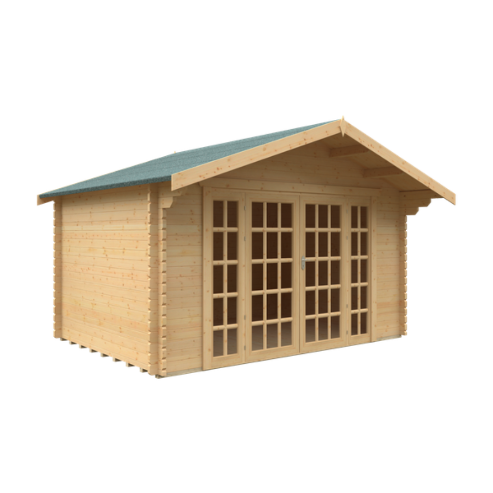 10x14 Balmoral 44mm Log Cabin