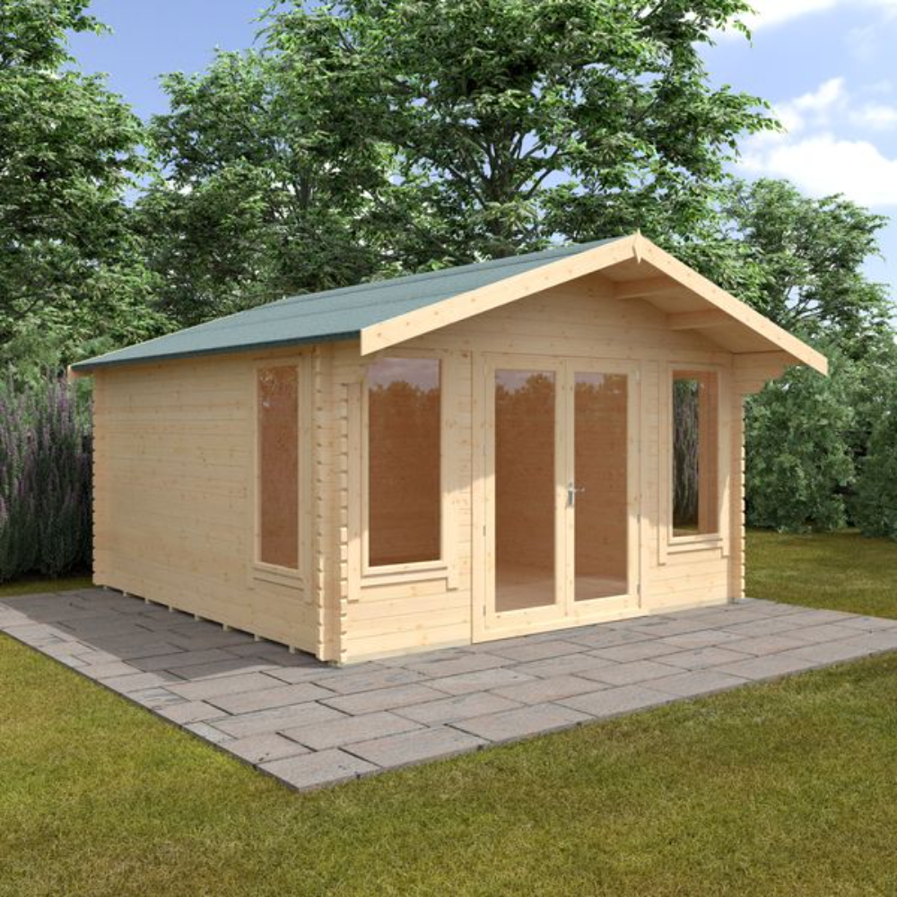 14x14 Sutton 44mm Log Cabin