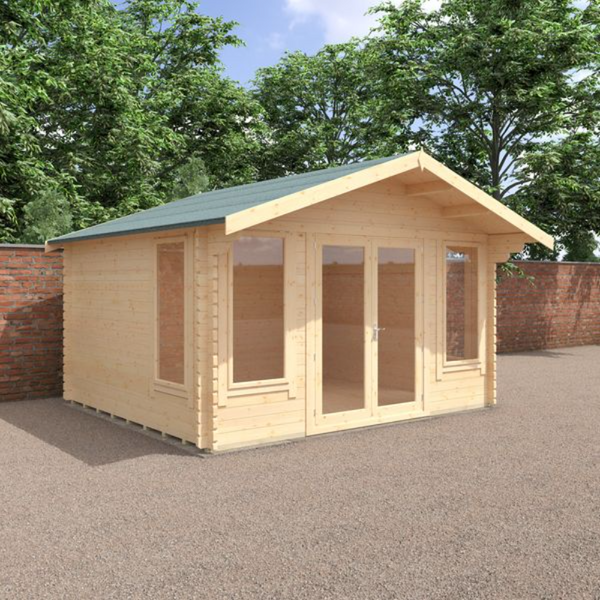 12x14 Sutton 44mm Log Cabin
