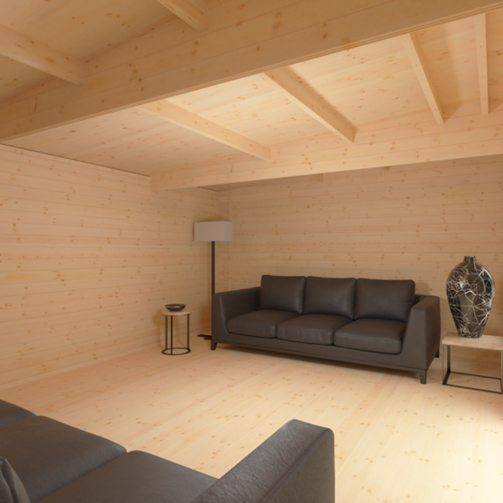 18x14 Jacob 44mm Log Cabin