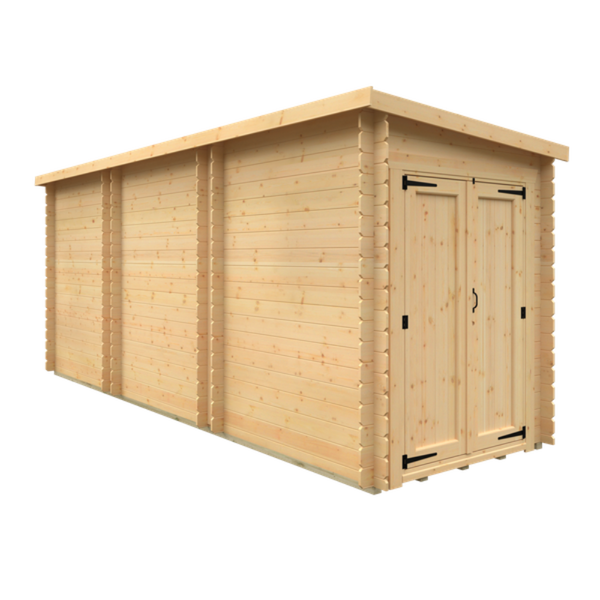 18x6 Langham 19mm Log Cabin
