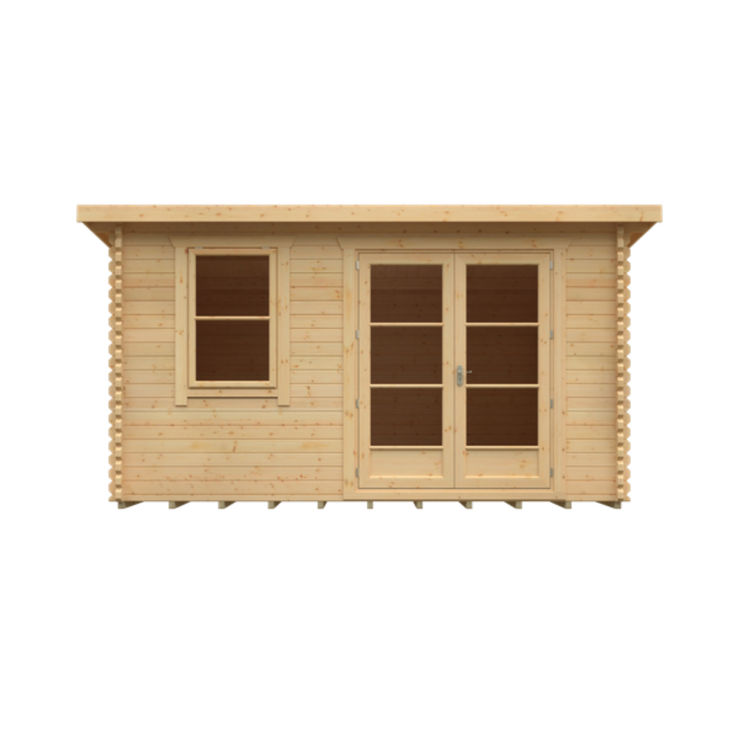 14x10 Belton 44mm Log Cabin
