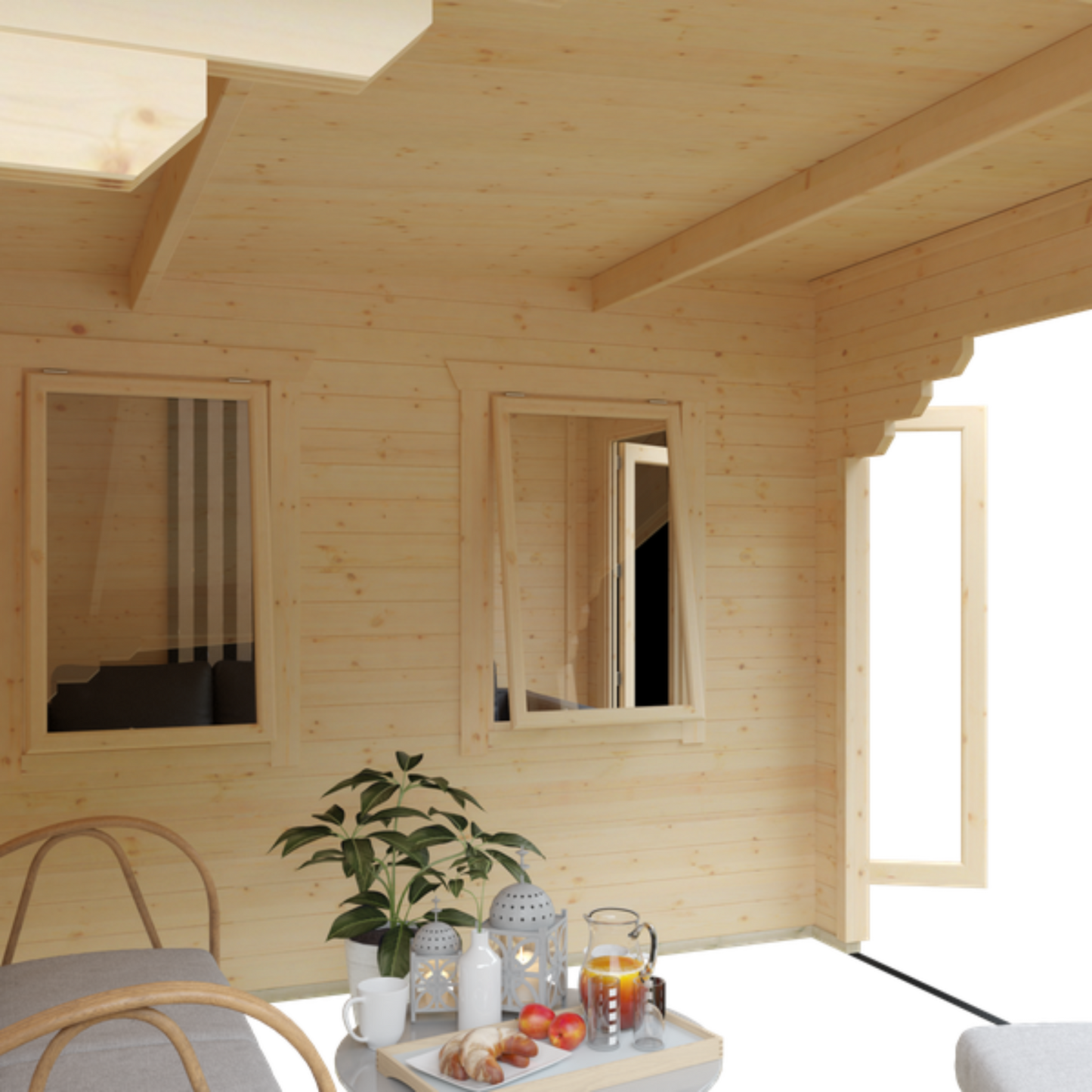 18x12 (10/8) Payton Log Cabin