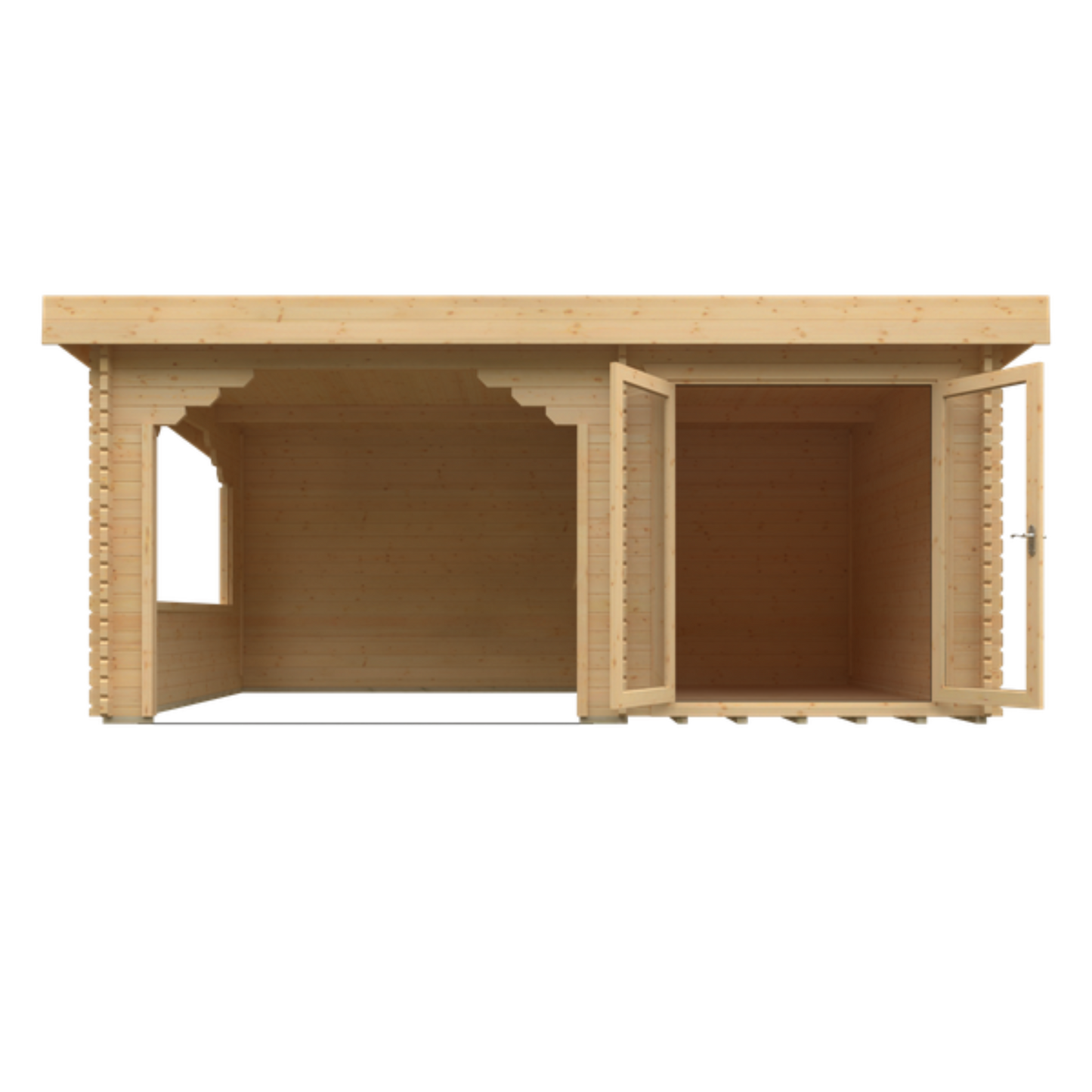 18x12 (10/8) Payton Log Cabin