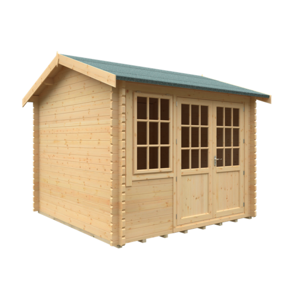 10x10 Henley 28mm Log Cabin