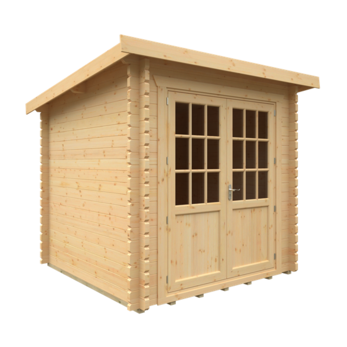 8x8 Kingsley 44mm Log Cabin