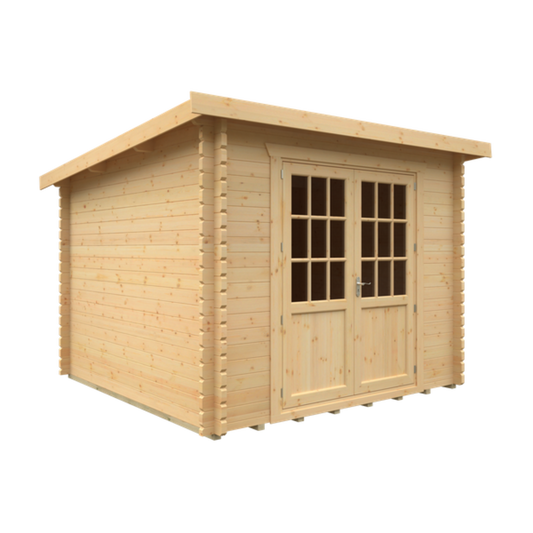 10x10 Kingsley 28mm Log Cabin