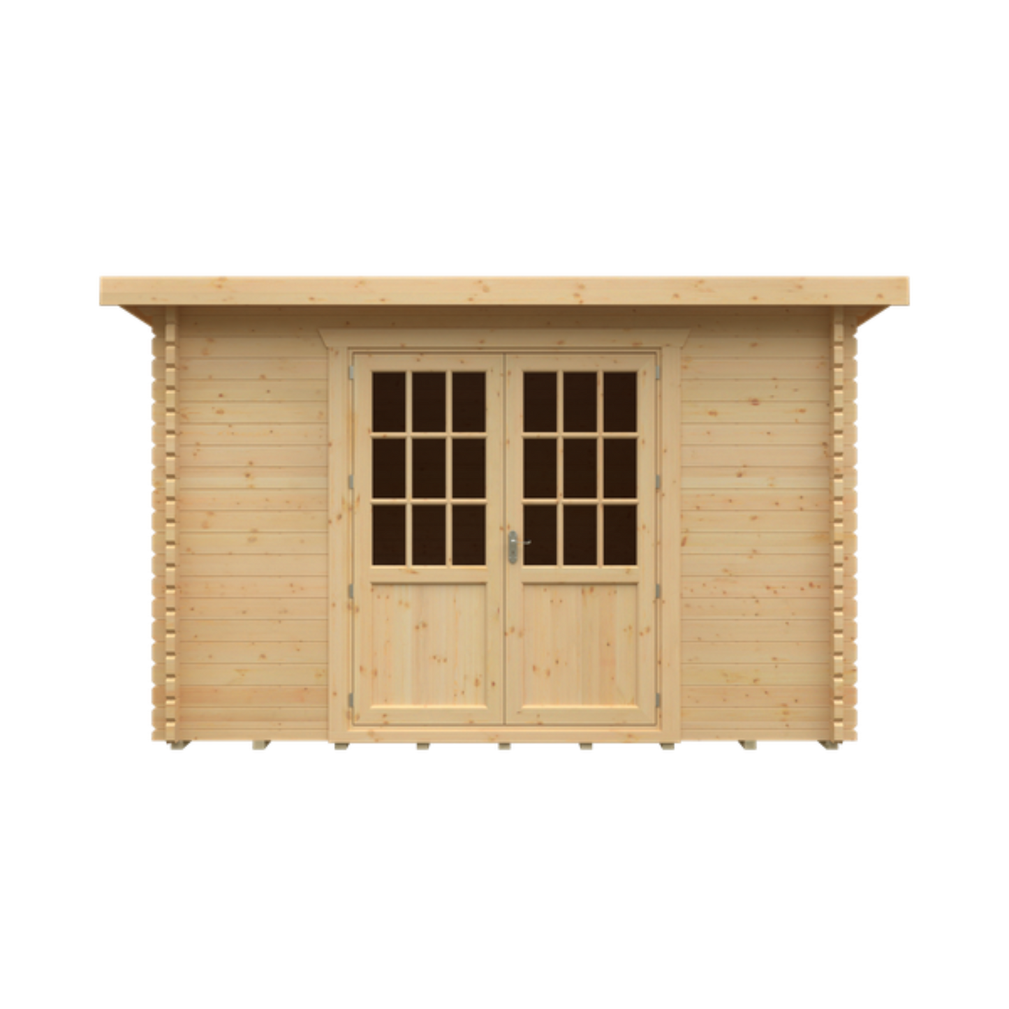 12x10 Kingsley 28mm Log Cabin