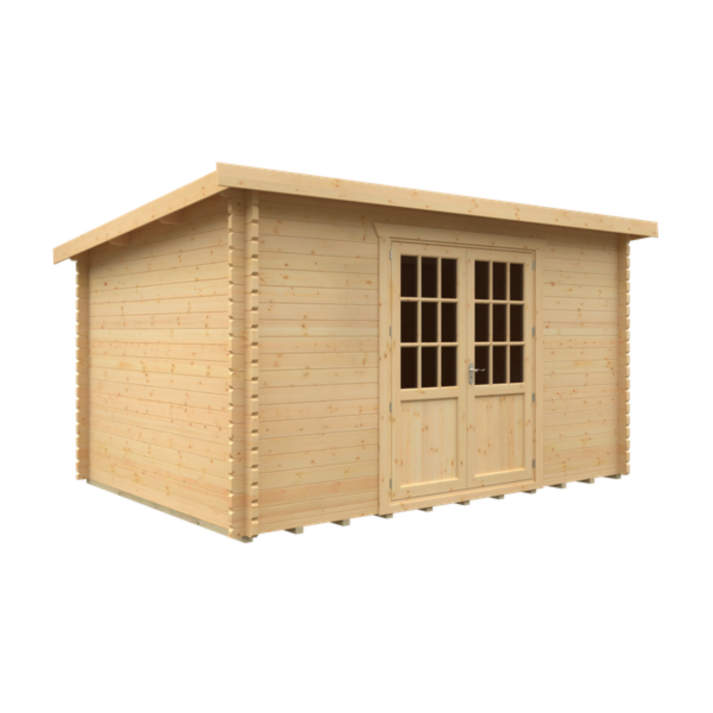 14x10 Kingsley 44mm Log Cabin