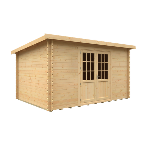 14x10 Kingsley 28mm Log Cabin