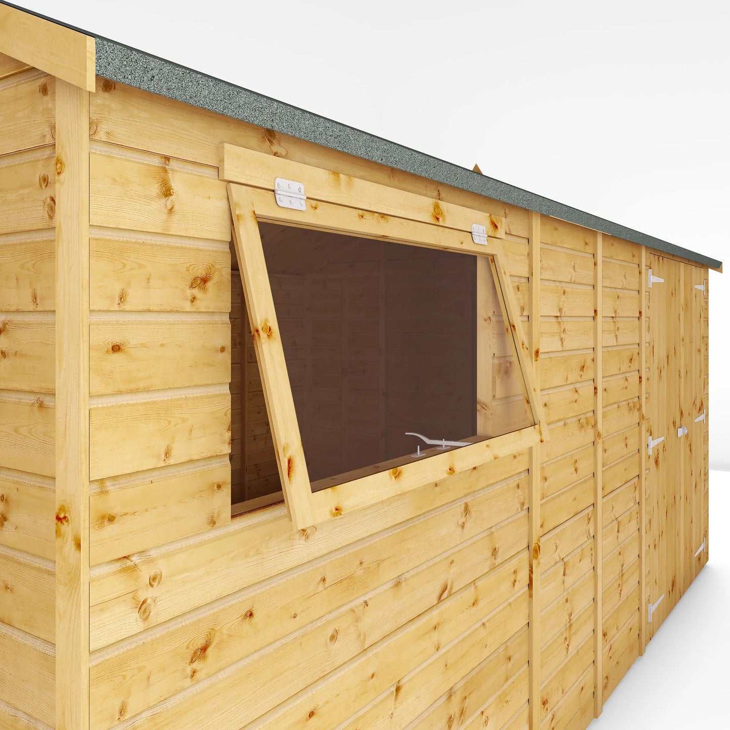 Mercia 14 x 10 Premium Shiplap Reverse Apex Workshop