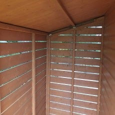 Shire Shed & Log Store 7x6