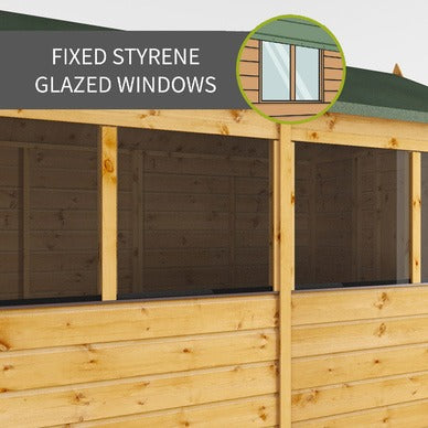 Mercia 8x6 Modular Shiplap Apex