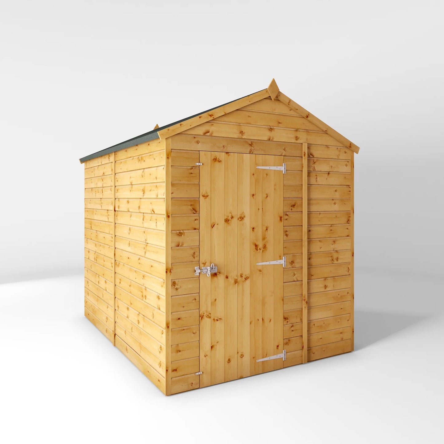 Mercia 8x6 Modular Shiplap Apex - Windowless