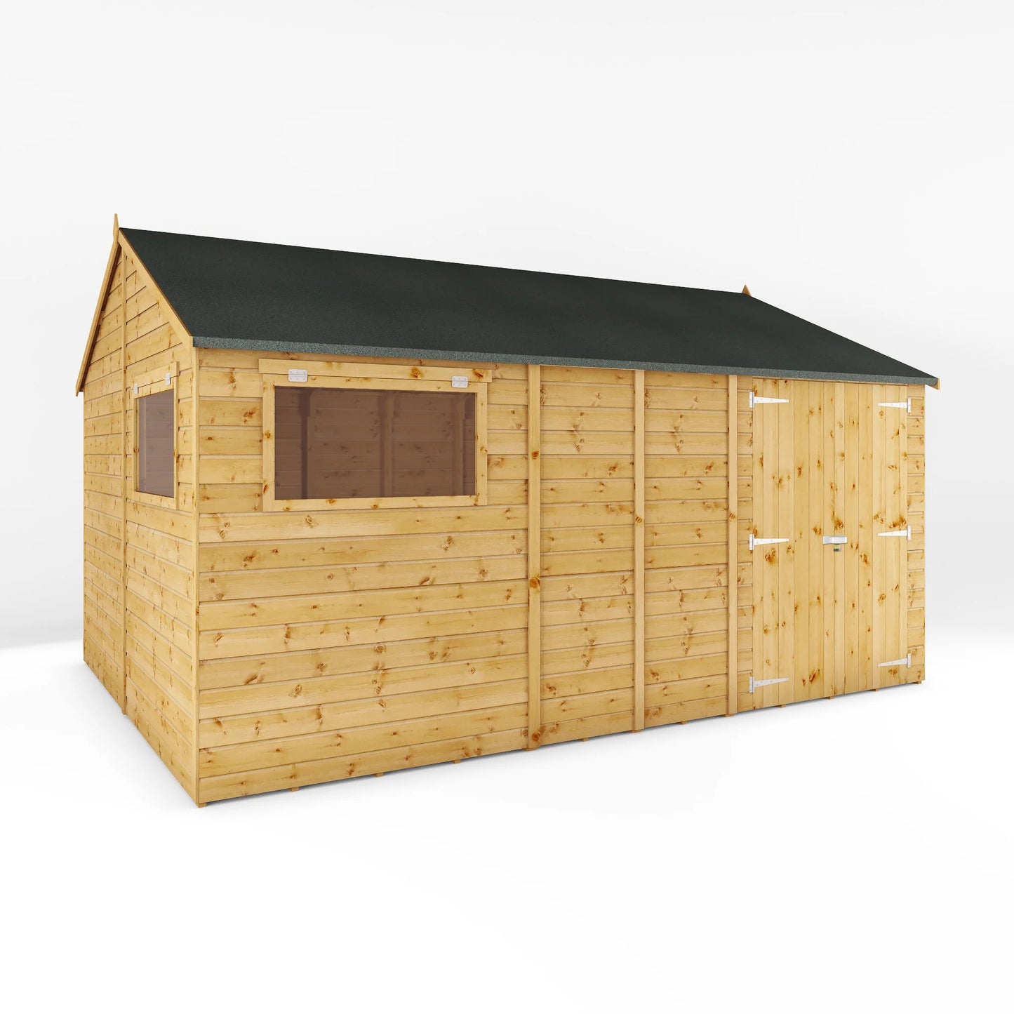Mercia 14 x 10 Premium Shiplap Reverse Apex Workshop