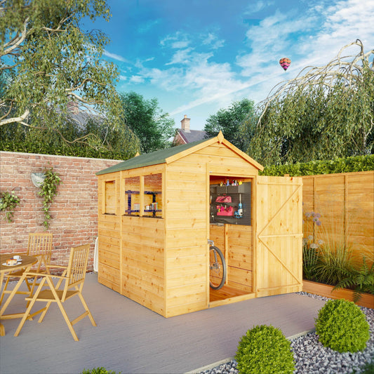 Mercia 7x5 Modular Shiplap Apex