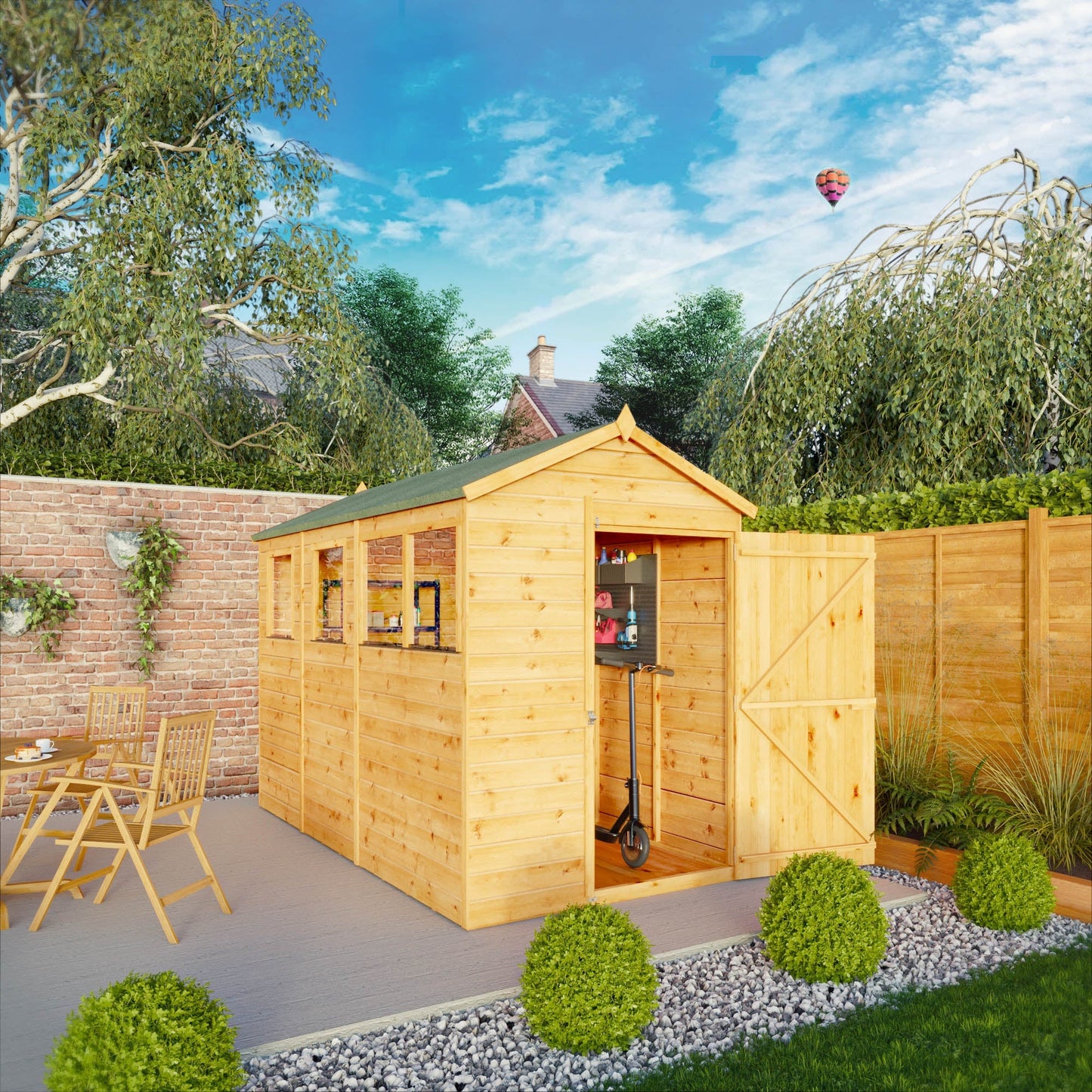 Mercia 10x5 Modular Shiplap Apex