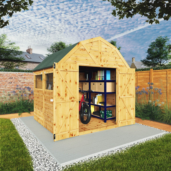 Mercia 8x8 Premium Shiplap Dutch Barn