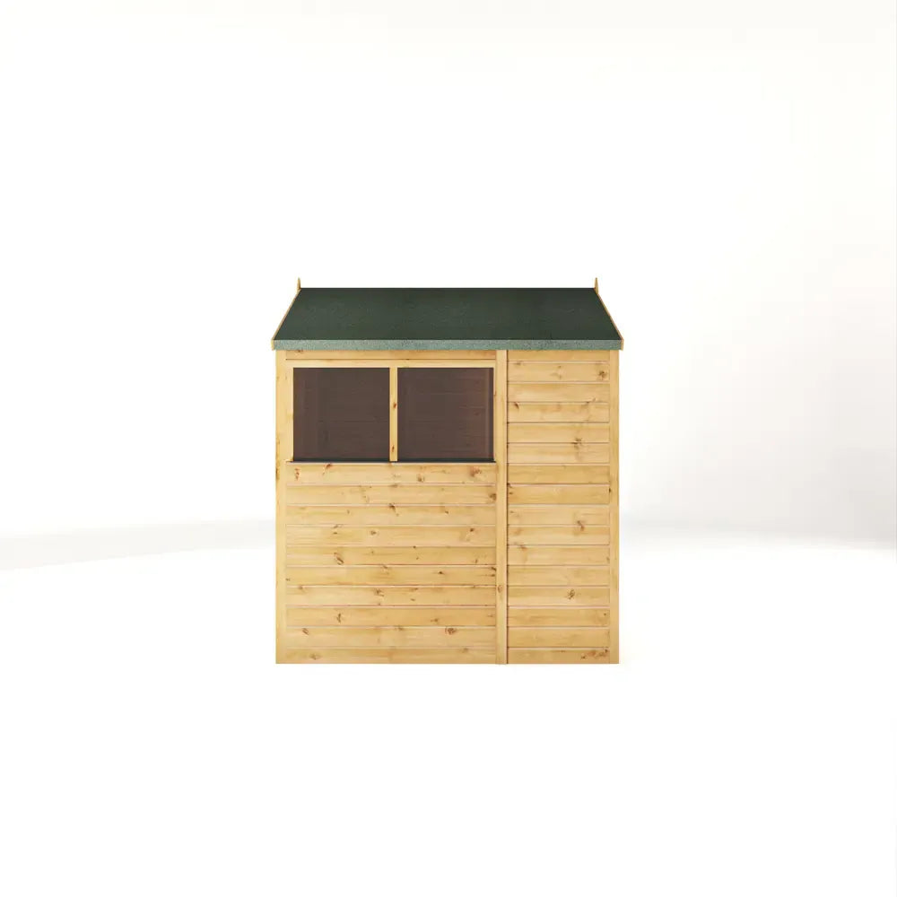 Mercia 6x6 Woodsman Shiplap Apex - Glass