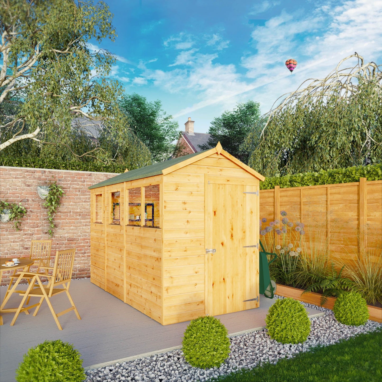 Mercia 10x5 Modular Shiplap Apex