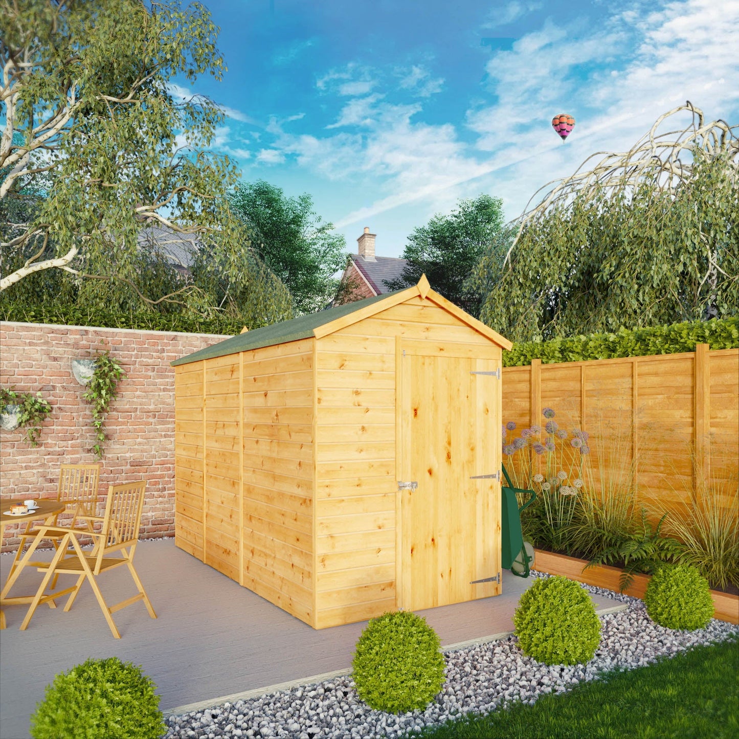 Mercia 10x5 Modular Shiplap Apex - Windowless
