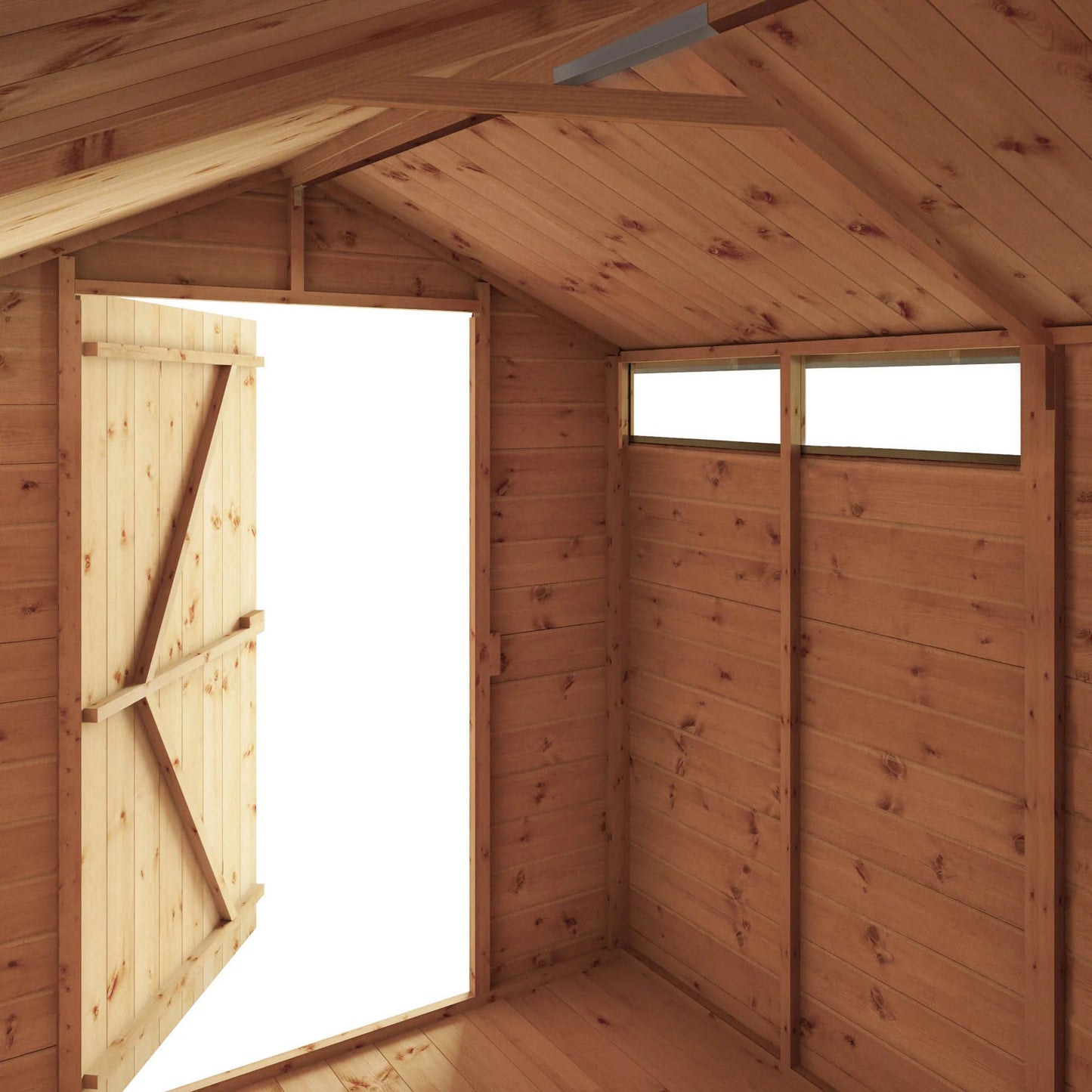 Mercia 8x6 Shiplap Security Apex