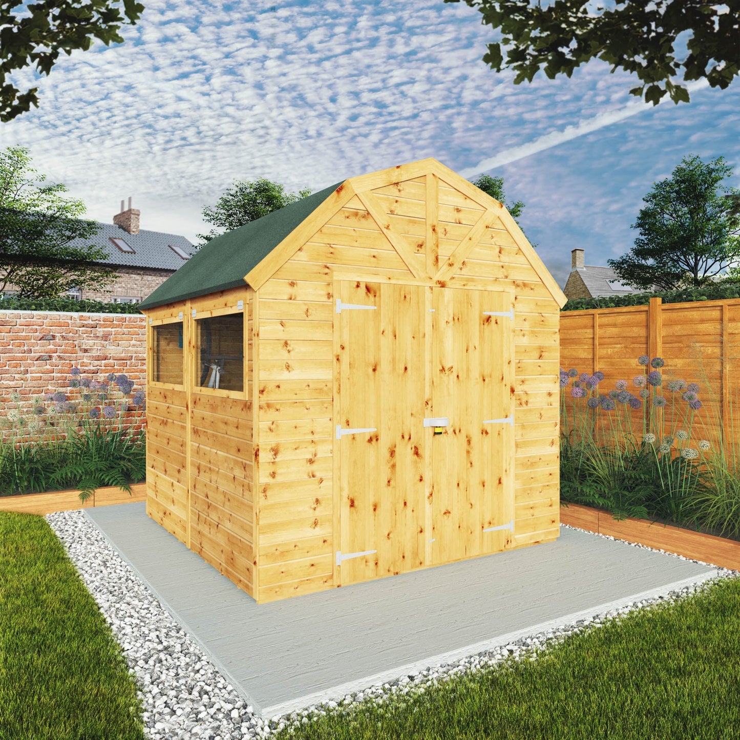 Mercia 8x8 Premium Shiplap Dutch Barn