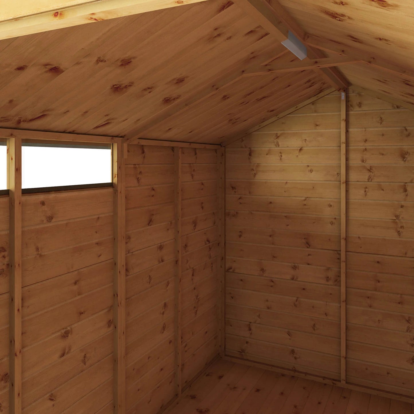 Mercia 8x6 Shiplap Security Apex