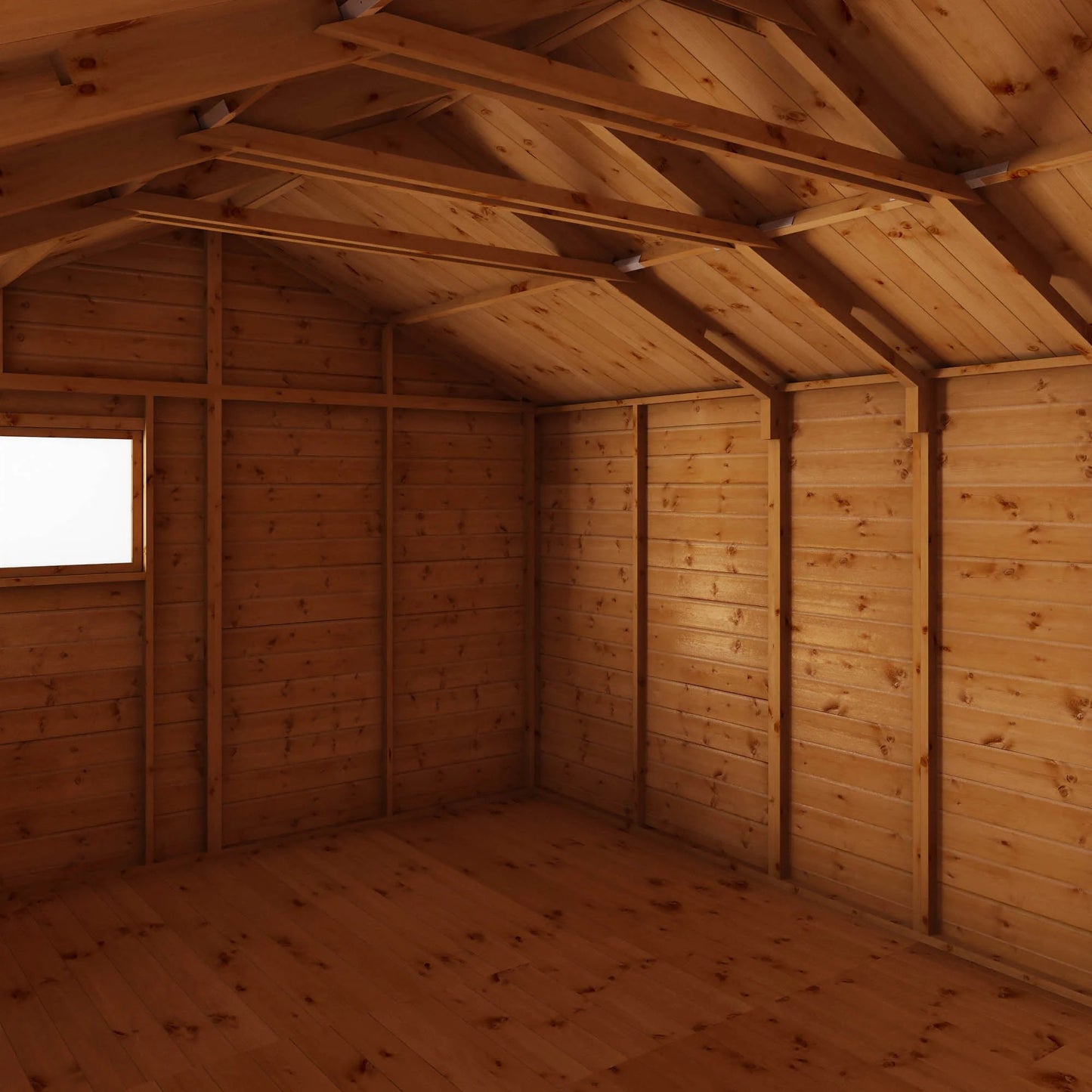 Mercia 14 x 10 Premium Shiplap Reverse Apex Workshop