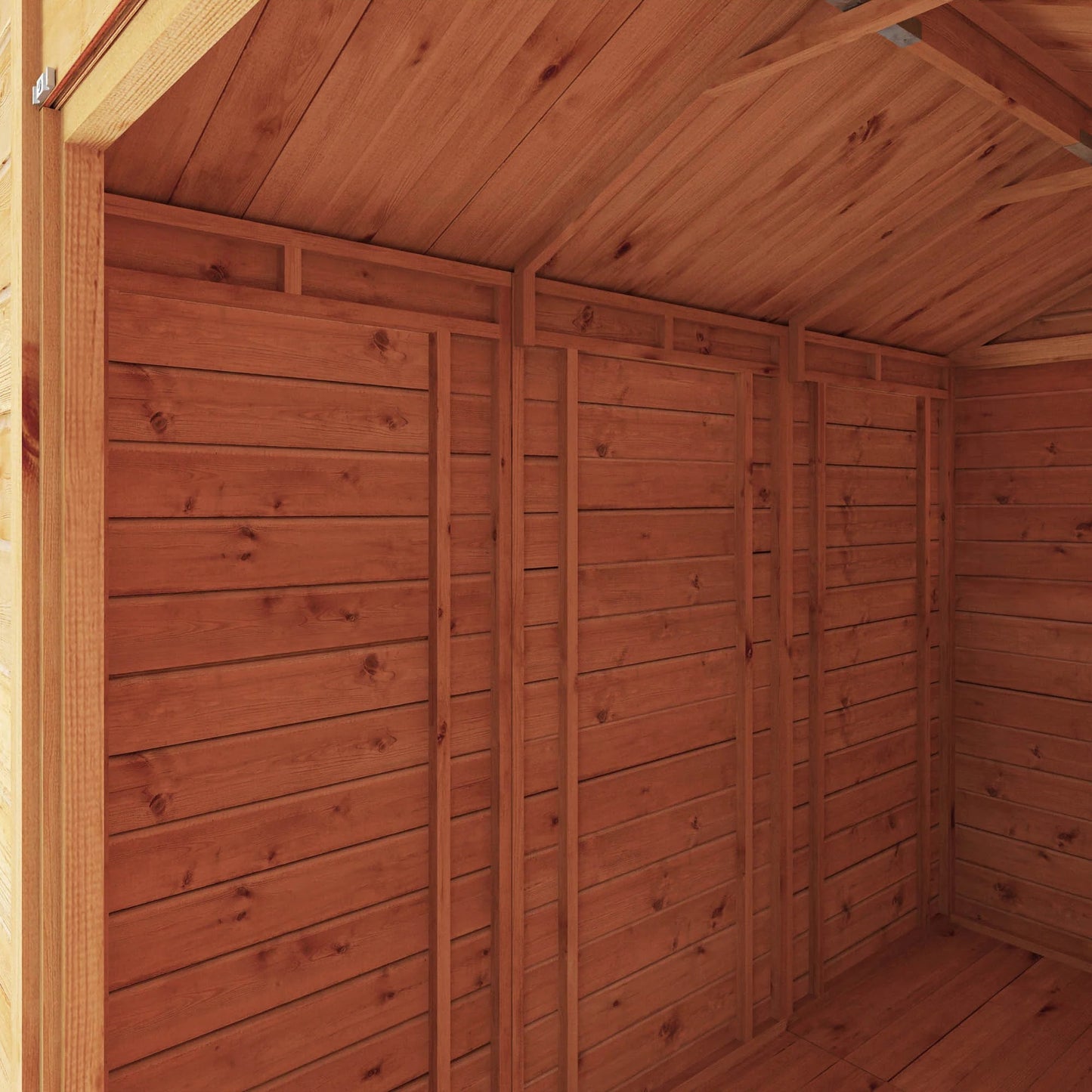 Mercia 9x5 Modular Shiplap Apex - Windowless