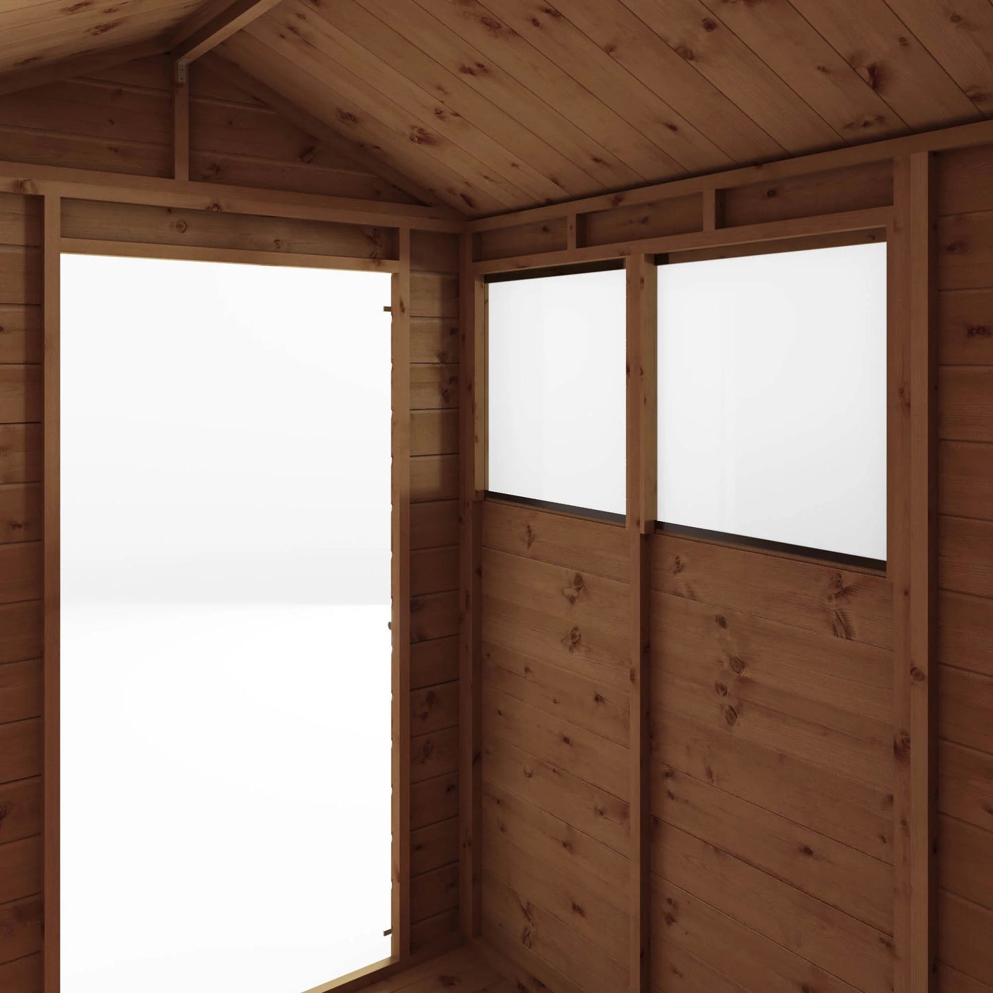 Mercia 7x5 Modular Shiplap Apex