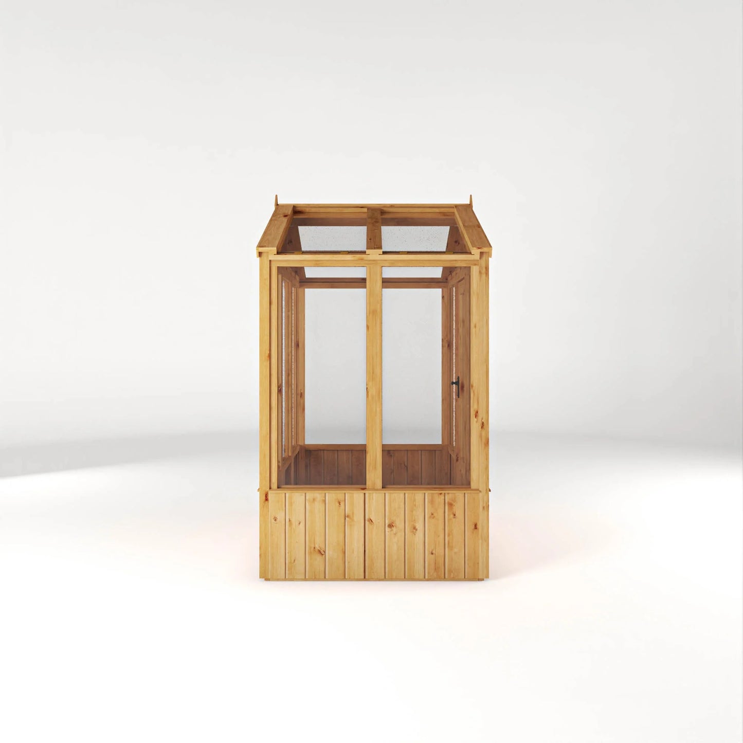 Mercia 6x4 Woodsman Shiplap Apex - Glass