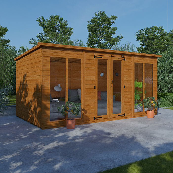 14x10 Full Pane Workshop Summerhouse