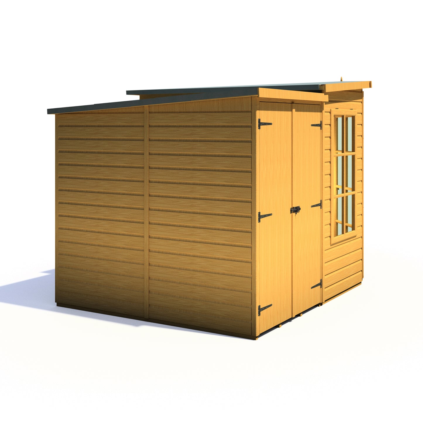Shire Hampton with Side Shed 7 x 11