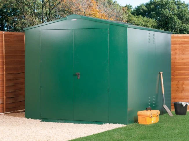 Asgard Motorbike Storage Garage 7ft x 9ft - Police Preferred Specification