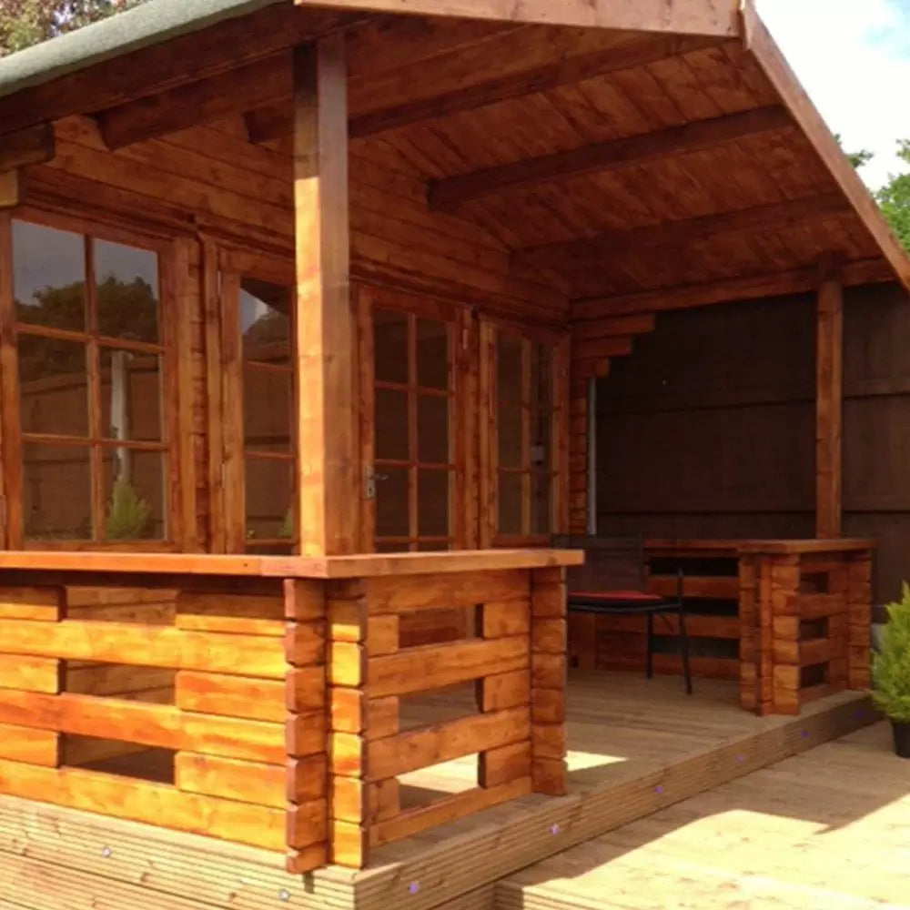Shire Lydford 14Gx15 Log Cabin (28mm - 70mm Logs)