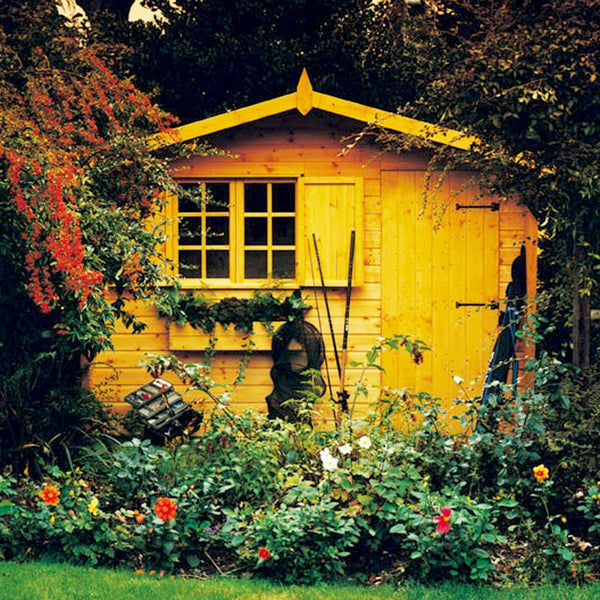Shire Security Cabin 10x8 Loglap Style C