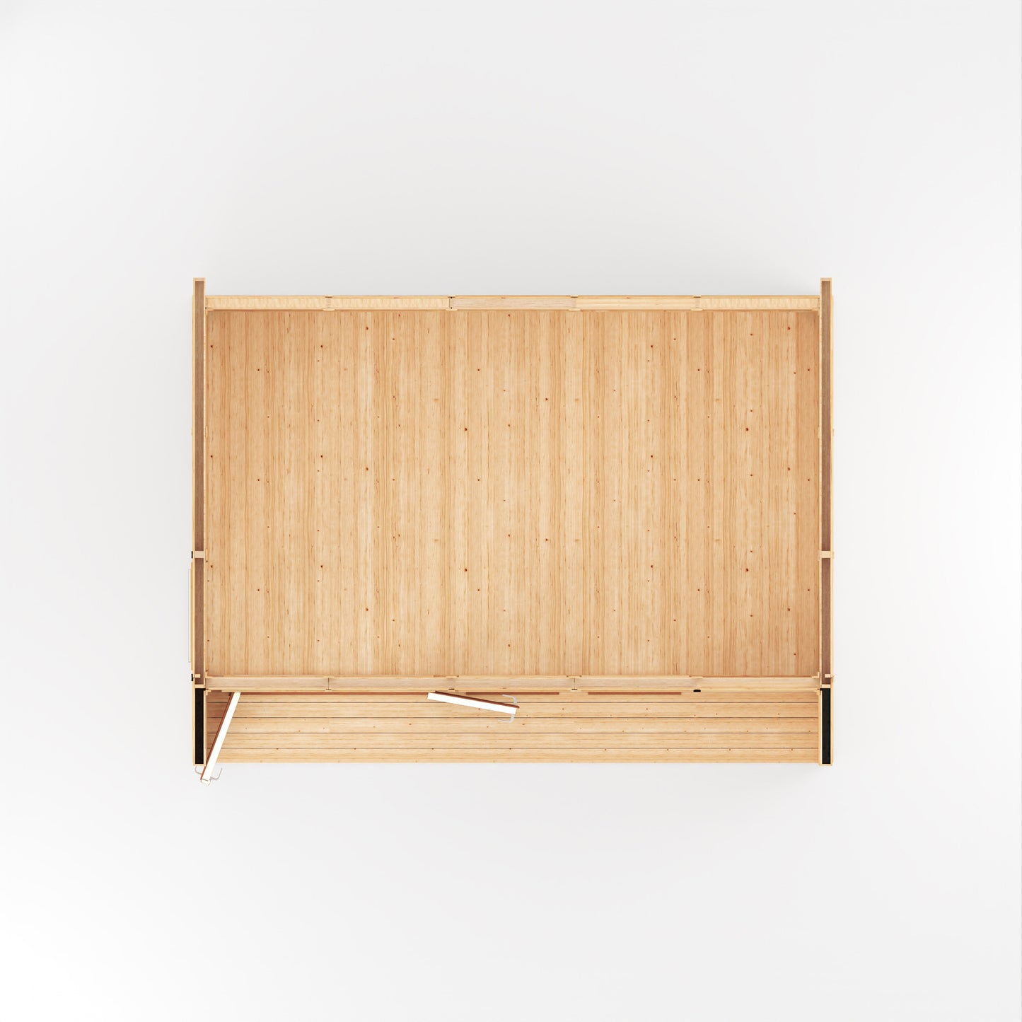 Mercia Sherwood Harlow 5mx3m Insulated Garden Room - (UPVC Windows & Doors) - Oak