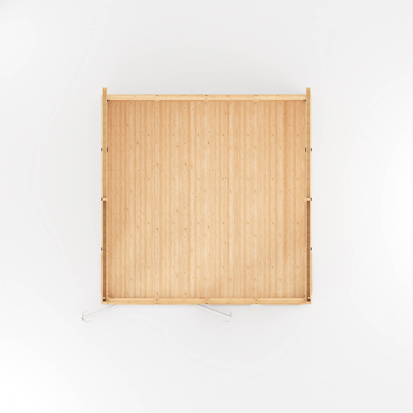 Mercia Sherwood Edwinstowe 4mx4m Insulated Garden Room- (UPVC Windows & Doors) - White