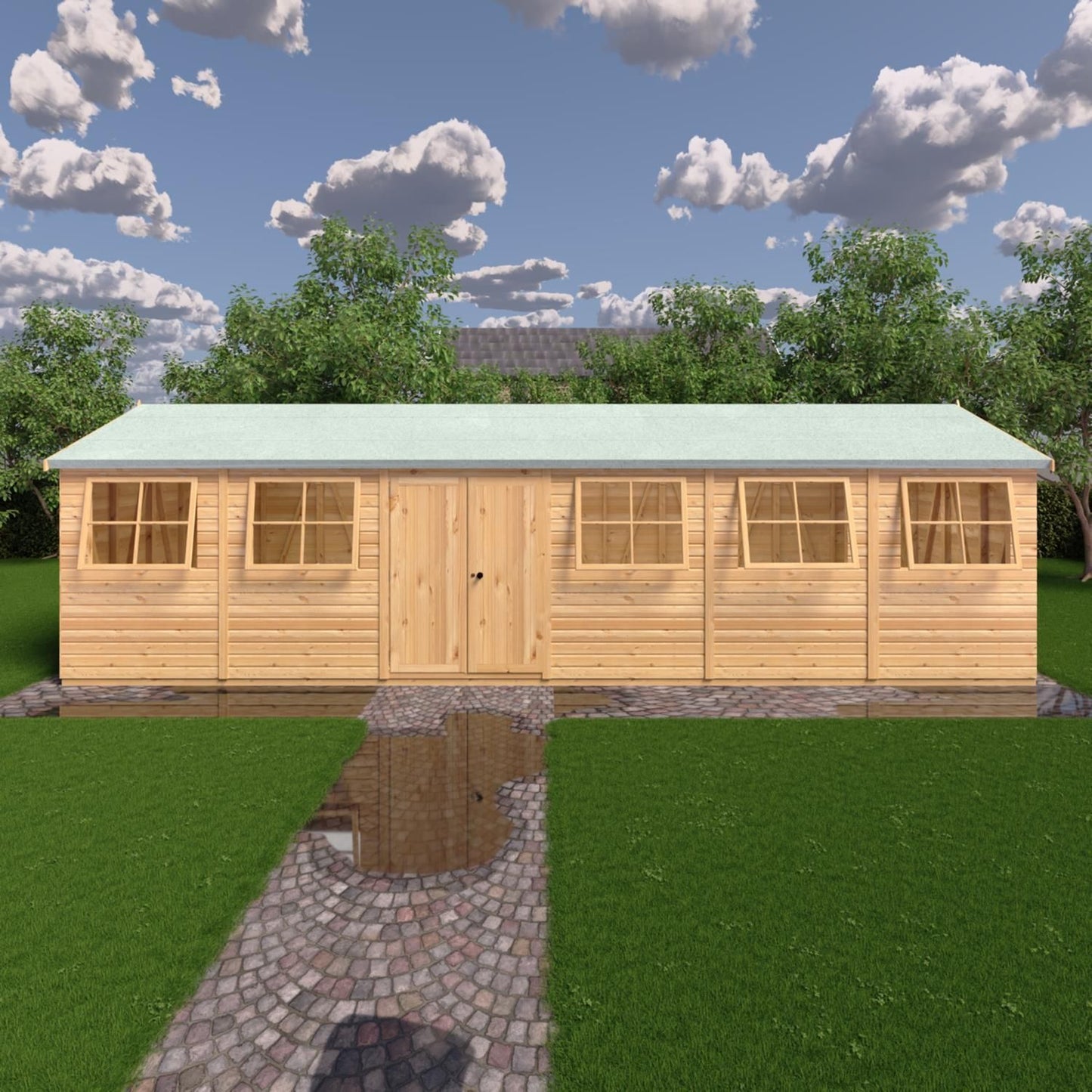 Shire Mammoth 10x30 Double Door Loglap