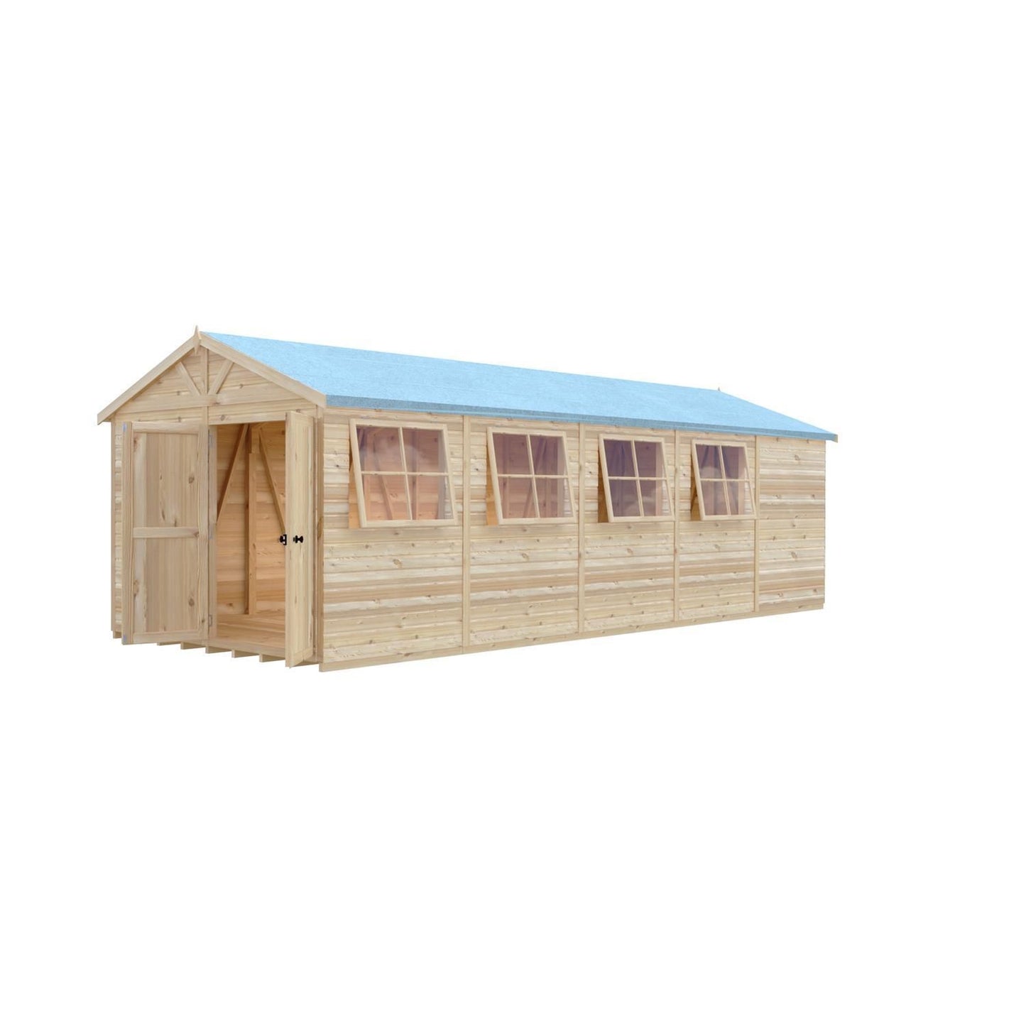 Shire Mammoth 10x25 Double Door Loglap