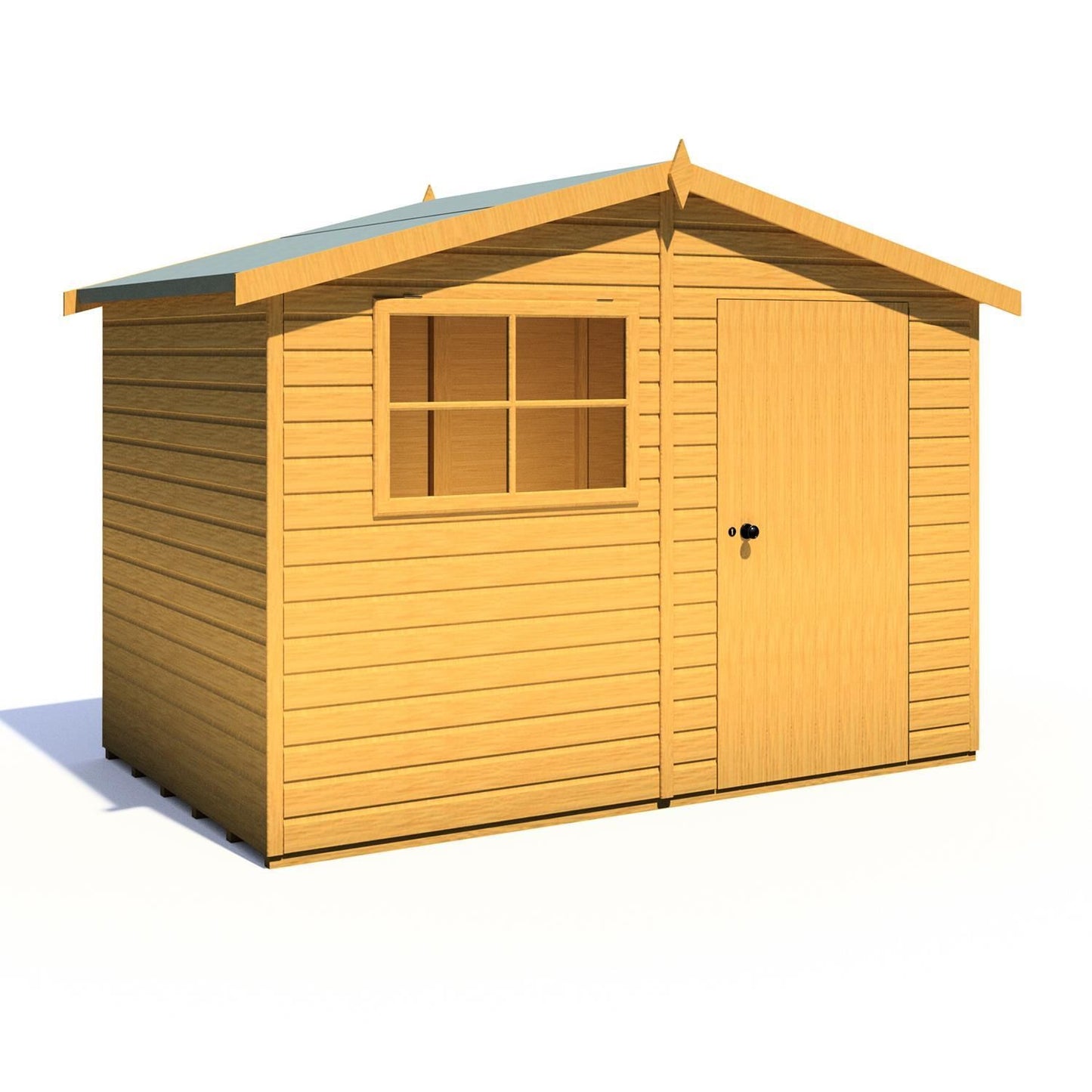 Shire Security Cabin 10x6 Loglap Style C
